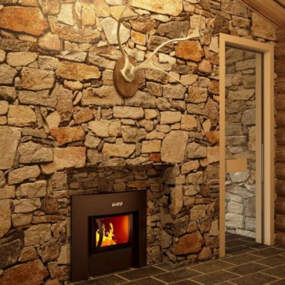 Банная печь Grill'D Cometa Vega 180 window