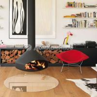 Камин Focus Ergofocus, чёрный