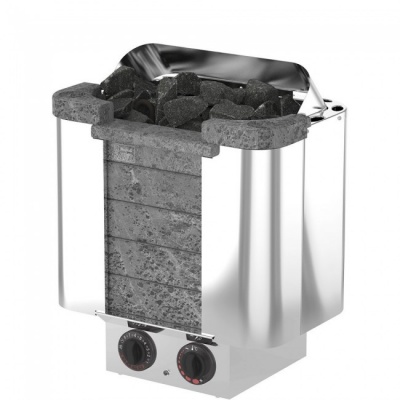 Электрическая печь SAWO CUMULUS CML-60NB-P (6 кВт, встроенный пульт, облицовка – талькохлорит) Электрическая печь SAWO CUMULUS CML-60NB-P (6 кВт, встроенный пульт, облицовка – талькохлорит)