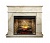 Мраморный электрокамин Варшава