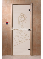 Дверь для саун DoorWood "Дженифер сатин"