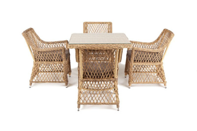 Обеденная группа 4SIS Айриш Цвет: соломенный