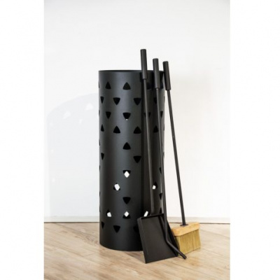 Ведро FireWood Bermuda с каминными принадлежностями