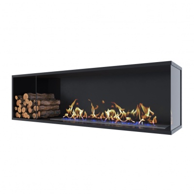Угловой биокамин Firebox 1200 Wood