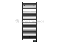 Полотенцесушитель электр. Zehnder Aura PBEBZ-120-50/MQ RAL9005 matt (9205)