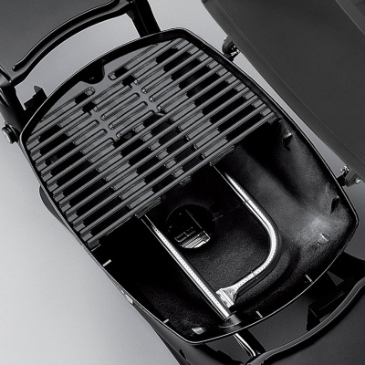 Гриль газовый Weber Q 1200 Black Line, черный