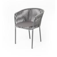 Стул 4SIS Бордо из роупа Цвет: серый