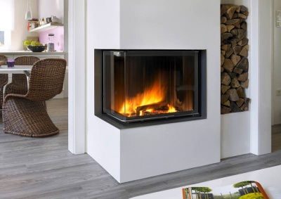 Каминная топка Brunner Eck-Kamine EK 57/67/44 с подъемом 