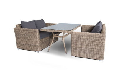 Диван 4SIS Капучино двухместный Цвет: соломенный Диван 4SIS Капучино двухместный Цвет: соломенный