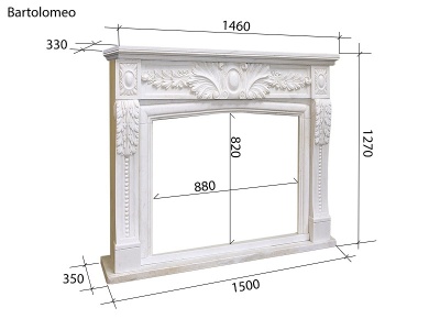 Мраморный портал Bartolomeo