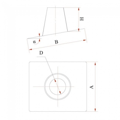 Кровельный элемент 20/45 Дымок 0.5 мм с изоляцией, d=300 мм