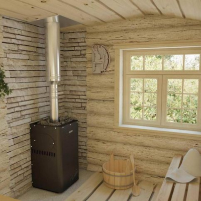 Банная печь Grill’D Fortuna 200 window black Банная печь Grill’D Fortuna 200 window black