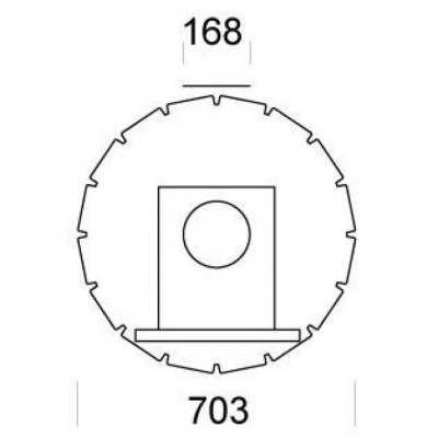 Печь-камин NunnaUuni Calor Rondo