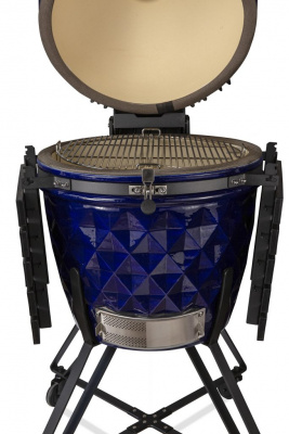 Гриль керамический Diamond Egg XL Цвет: синий Гриль керамический Diamond Egg XL Цвет: синий