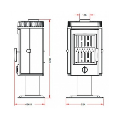 ПЕЧЬ-КАМИН Invicta MAIRY ПЕЧЬ-КАМИН Invicta MAIRY