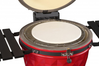 Гриль керамический Diamond Egg XL Цвет: красный Гриль керамический Diamond Egg XL Цвет: красный