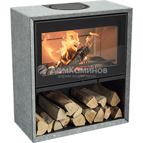 Contura 320TG талькомагнезит со стеклянной дверцой