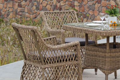 Обеденная группа 4SIS Айриш Цвет: соломенный