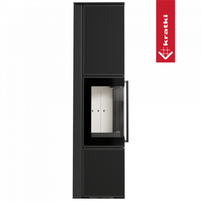 Печь Kratki PRO TORA/L 8 кВт Nero Assoluto