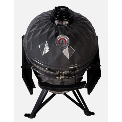 Гриль керамический Diamond Egg XL PRO Цвет: серый Гриль керамический Diamond Egg XL PRO Цвет: серый