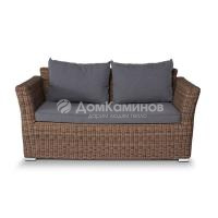 Диван 4SIS Капучино двухместный Цвет: коричневый