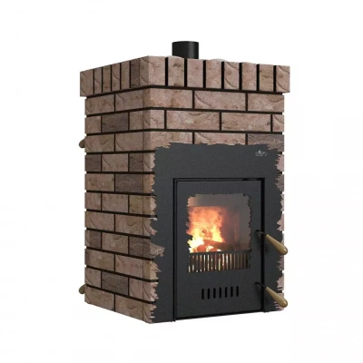 Дровяная банная печь Grill'D Retro Short (Камень 20 кг)