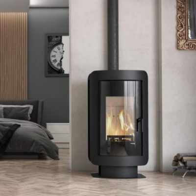 Печь камин Defro Home Oval, 9 кВт Печь камин Defro Home Oval, 9 кВт