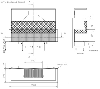 Топка Metalfire Universal MF 1900-50 W 3S