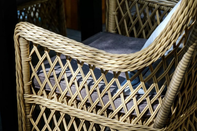 Кресло 4SIS Латте Цвет: соломенный