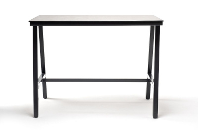 Барный стол 4SIS Рио H110 Цвет: темно-серый, серый гранит