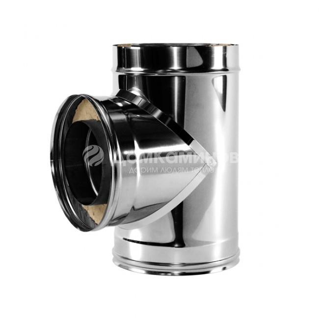 Тройник Вулкан V50R 90° D200/300, нерж 321/304