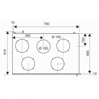 Каминная топка Supra NEO 76 VL 2 Каминная топка Supra NEO 76 VL 2