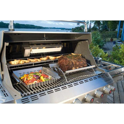 Гриль газовый Weber Summit S-670 GBS, нерж.сталь