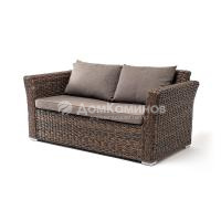 Диван 4SIS Капучино двухместный (гиацинт) Цвет: коричневый