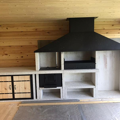 Многофункциональный комплекс барбекю. Калюткино