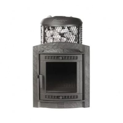 Банная печь Прометалл Атмосфера L с комбинированной облицовкой Жадеит наборный Банная печь Прометалл Атмосфера L с комбинированной облицовкой Жадеит наборный