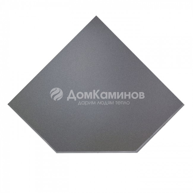 Предтопочный лист Вулкан VPL021-R7010, 1100х1100, серый