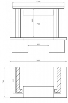 Каминная облицовка Madeira Emilia Каминная облицовка Madeira Emilia