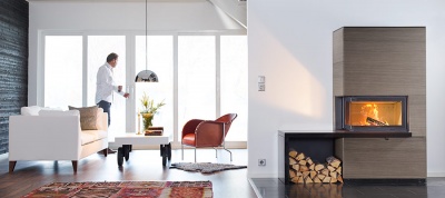 Contura i41S с полкой и скамьёй Contura i41S с полкой и скамьёй