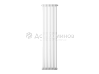 Радиатор труб. Zehnder Charleston 2180, 14 сек.1/2 ниж.подк. RAL9016 (кроншт.в компл)
