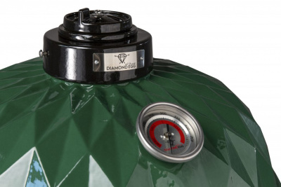 Гриль керамический Diamond Egg XL Цвет: зелёный Гриль керамический Diamond Egg XL Цвет: зелёный