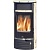 Печь-камин ABX Atlantik 5 III (черная сталь, бразильский песч.с верх. плитой)