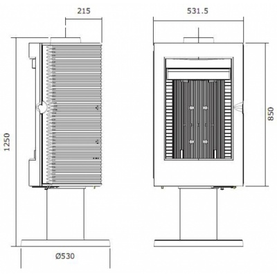 ПЕЧЬ-КАМИН Invicta PHAROS NEW ПЕЧЬ-КАМИН Invicta PHAROS NEW