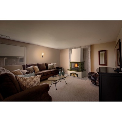 Печь-камин ABX LOMBARDIE (коричневый)