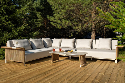 Лаунж-зона 4SIS Мальдивы трансформирующаяся Цвет: соломенный Лаунж-зона 4SIS Мальдивы трансформирующаяся Цвет: соломенный