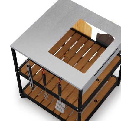 Стол-тележка EBS питмастер база мойки 800 Degrees Outdoor Kitchen Size 80х80 Стол-тележка EBS питмастер база мойки 800 Degrees Outdoor Kitchen Size 80х80