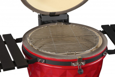 Гриль керамический Diamond Egg XL Цвет: красный Гриль керамический Diamond Egg XL Цвет: красный