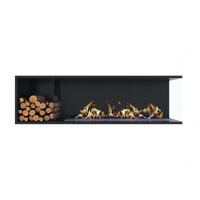 Угловой биокамин Firebox 1200 Wood