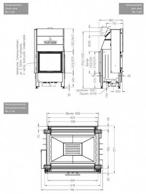 Каминная топка Spartherm Mini S FDh 4S