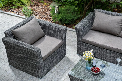 Комплект садовой мебели 4SIS Капучино Сингл Цвет: графит Комплект садовой мебели 4SIS Капучино Сингл Цвет: графит